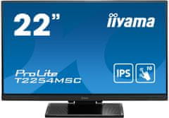 iiyama 22" LCD T2254MSC-B1AG:IPS,FHD,P-CAP,HDMI