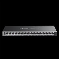 TP-LINK "JetStream 16-Port Gigabit Smart Switch with 8-Port PoE+PORT: 8× Gigabit PoE+ PortsSPEC: 802.3af/at, 120 W P