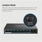 TP-Link Switch Mercusys MS110P 2x LAN s PoE, 8x LAN s PoE+, 65W