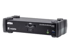 Aten 2-Port USB3.0 4K HDMI KVMP Switch