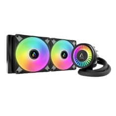 Arctic Liquid Freezer III - 280 A-RGB (Black) : All-in-One CPU Water Cooler with 280mm radiator and