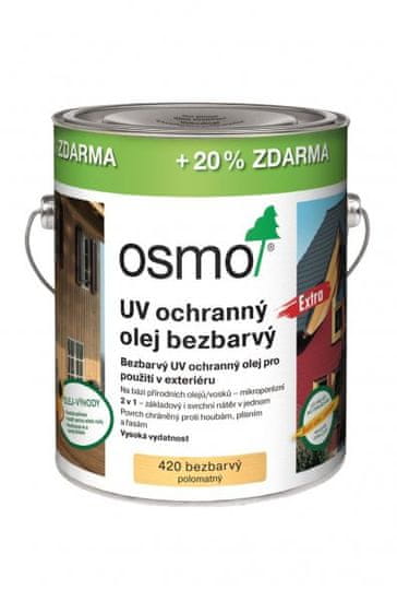 OSMO Osmo 420 UV ochranný olej bezbarvý 3 L