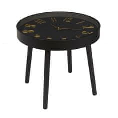 Intesi Konferenční stolek Telis černý s hodinami