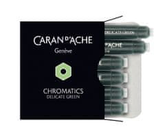 Caran´d Ache Inkoustové bombičky "Chromatics", zelená Delicate Green, 8021.221