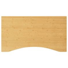 Vidaxl Deska psacího stolu 110 x 60 x 4 cm bambus