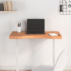 Vidaxl Deska psacího stolu 80 x (36–40) x 4 cm masivní bukové dřevo