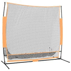 Vidaxl Golfová tréninková síť černá a červená 215x107x216 cm polyester