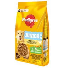 Pedigree granule s drůbežím se zeleninou pro štěňata 12 kg