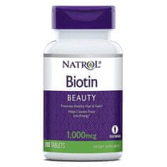 Natrol Natrol biotin 1 000 mcg 100 tablet 908