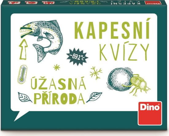 Dino Kapesní kvízy: Úžasná příroda