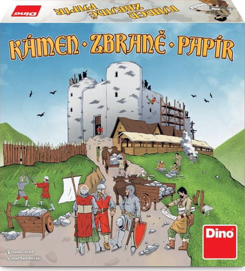 Dino Hra Kámen, zbraně, papír II