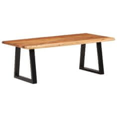 Greatstore Konferenční stolek 110 x 55 x 40 cm masivní akáciové dřevo