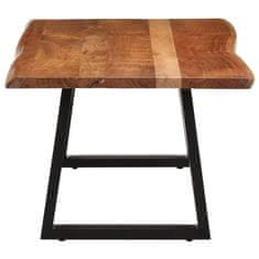 Greatstore Konferenční stolek 110 x 55 x 40 cm masivní akáciové dřevo