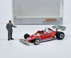 Brekina Brekina Ferrari 312 T2 No.2 G.Villeneuv (1976) with figure Brekina 1:87