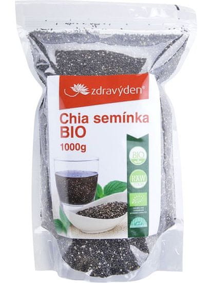 Zdravý den Chia semínka BIO 1000g