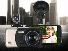 GORDON G343 Kamera do auta s parkovací kamerou, FULL HD, LCD 4"
