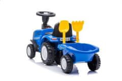 LEBULA Odrážedlo traktor New Holland Ride-on Trailer Blue