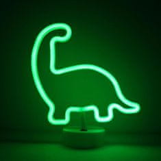 Berger Noční stolní světlo Led Neon Dinosaur