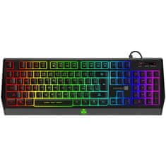 Connect IT Počítačová klávesnice Battle RGB, CZ/ SK layout - černá