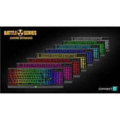 Connect IT Počítačová klávesnice Battle RGB, CZ/ SK layout - černá