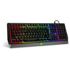 Connect IT Počítačová klávesnice Battle RGB, CZ/ SK layout - černá