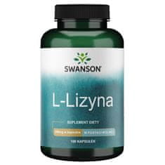 Swanson Swanson L-lizyna 500 mg (100 kapslí) 7684