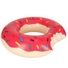 WOWO Růžový Nafukovací Plavecký Kruh Donut pro Děti 3-6 let, 50 cm, Max 20 kg