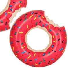 WOWO Růžový Nafukovací Plavecký Kruh Donut pro Děti 3-6 let, 50 cm, Max 20 kg