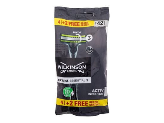 Wilkinson Sword 6ks extra essential 3 activ, holicí strojek