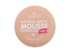 Essence 16g natural matte mousse, 15, makeup
