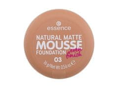 Essence 16g natural matte mousse, 03, makeup