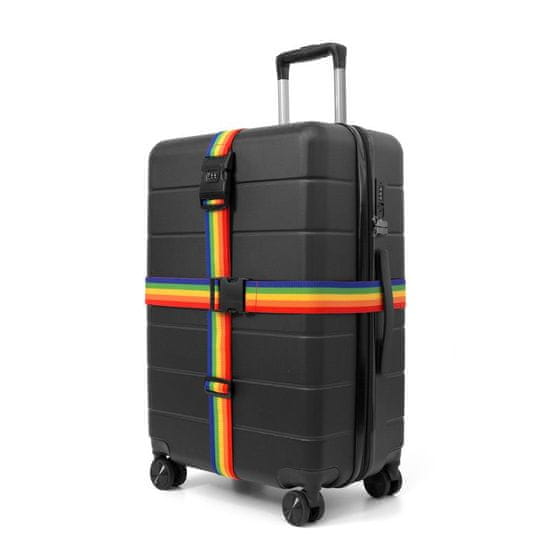 KUFRYPLUS Křížový popruh na zavazadlo CLL11 Multicolor