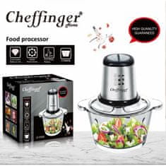 Cheffinger Cheffinger CF-FP500: 2L Food Processor - 500W