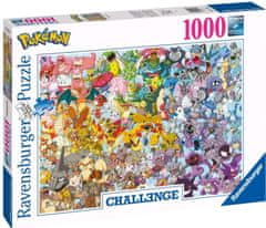 Ravensburger Puzzle 1000 dílků Pokémon: Group (70 x 50 cm)