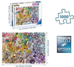 Ravensburger Puzzle 1000 dílků Pokémon: Group (70 x 50 cm)