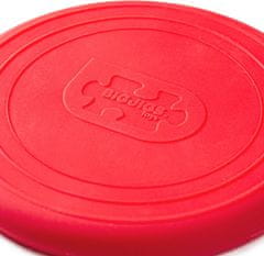 Bigjigs Toys Frisbee CHERRY červené