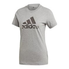 Adidas Tričko šedé XXS Univvol Tee 2