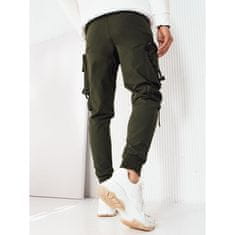 Dstreet Pánské bojové kalhoty zelené ux4169 XXL