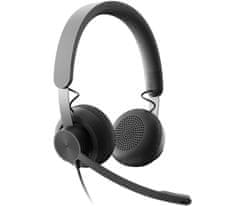 Logitech Náhlavní sada ZONE WIRED - GRAPHITE _