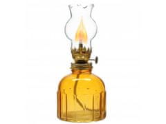 sarcia.eu Petrolejová lampa, skleněná lampa 8x8x19 cm 