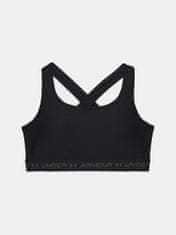 Under Armour Podprsenka UA Crossback Mid Bra&-BLK 1X