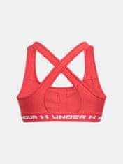 Under Armour Podprsenka Crossback Mid Bra-RED S