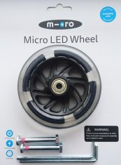 Micro Svítící LED-kolečka 120 mm pro Maxi - 2ks