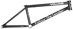 VOLUME BMX Volume x Follow the Leader Freestyle BMX Rám (20.75"|Ed Black)