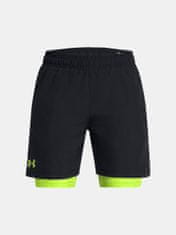 Under Armour Kraťasy UA Woven 2in1 Shorts-BLK S