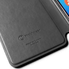 Mobiwear Kožené knížkové flip pouzdro - Samsung Galaxy A55 5G - Modré - L_NBS