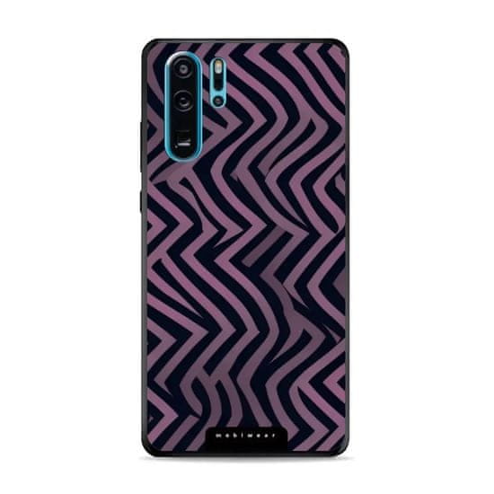 Mobiwear Prémiový lesklý kryt Glossy - Huawei P30 Pro - GA55G Fialové klikyháky