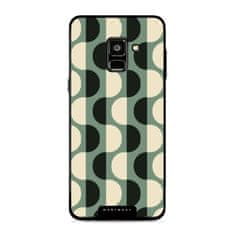 Mobiwear Prémiový lesklý kryt Glossy - Samsung Galaxy A8 2018 - GA56G Magické vlnky