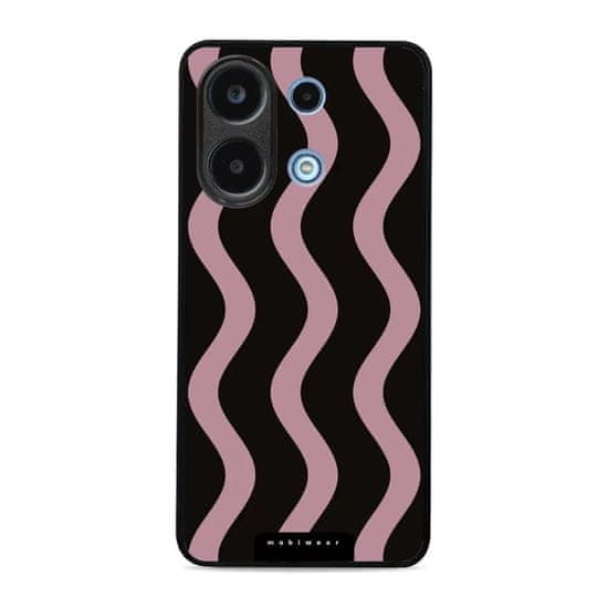 Mobiwear Lesklý kryt Glossy - Xiaomi Redmi Note 13 4G - GA54G Fialové vlnky