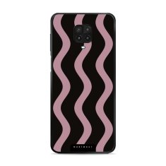 Mobiwear Lesklý kryt Glossy - Xiaomi Redmi Note 9 Pro / Note 9S - GA54G Fialové vlnky